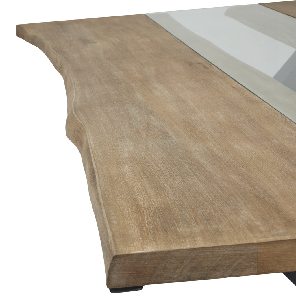 Live Edge Acacia River Dining Table
