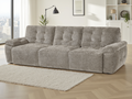Dallas Electric Sofabed Mushroom 3 Seater