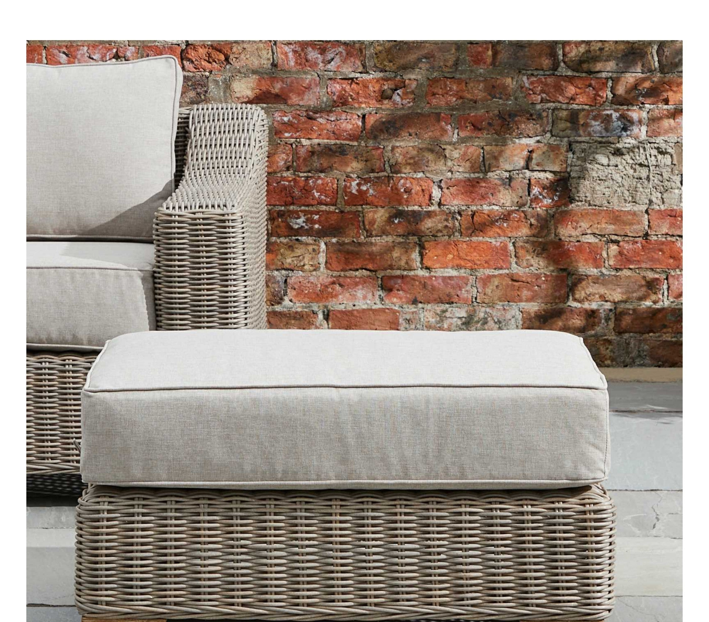 Capri Collection Outdoor Foot Stool