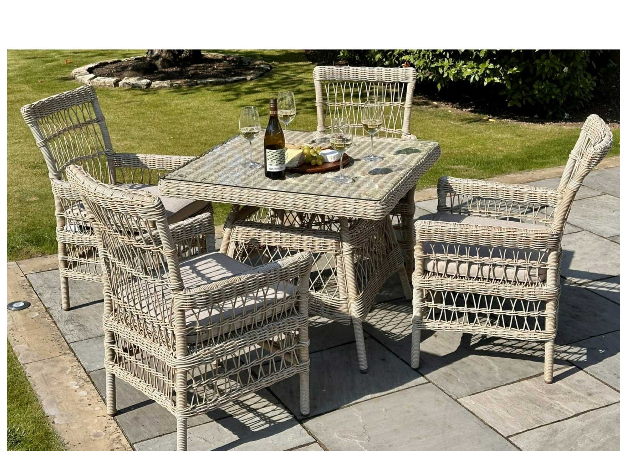 Provence 4 Seater Dining Set