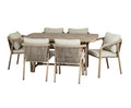 Harlow 6-Seater Outdoor Dining Set