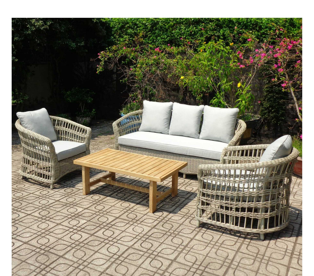 Palma Collection outdoor lounge set on garden terrace