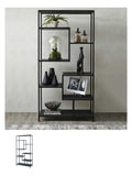 Large Black Multi Shelf Unit
