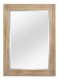 Washed Wood Framed Mirror