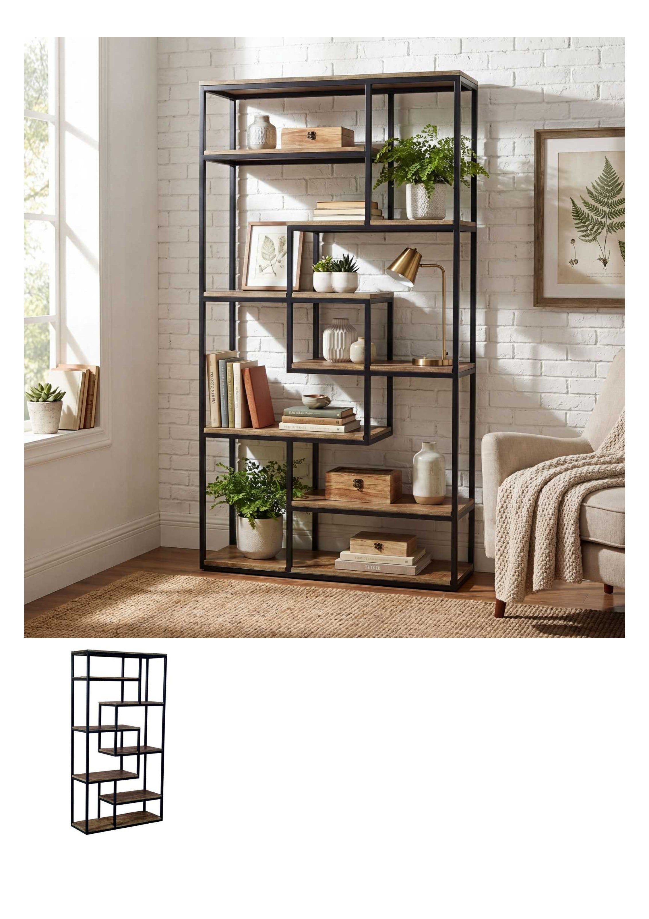 Multi shelf industrial unit