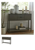 Reed 2 Drawer 2 Door Console styled