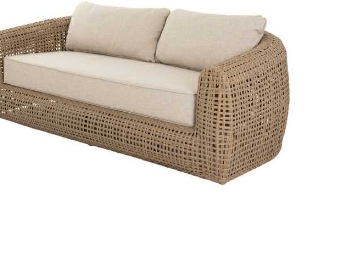 Bloom Collection outdoor sofa on white background