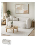 Sorelle Two Seater Sofa in a styled living room